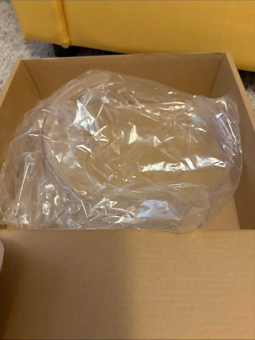 Pouring Shield Clear Acrylic for mixer bowl